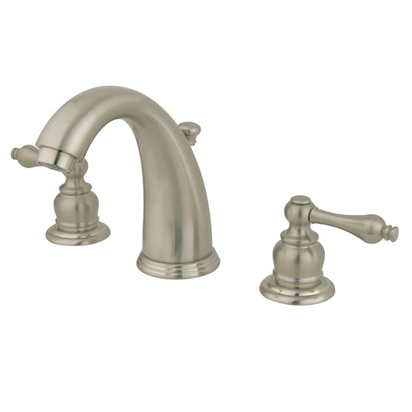 Kingston Brass Widespread Bathroom Faucet, Brushed Nickel GKB988AL